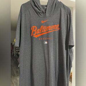 Baltimore Orioles Nike Authentic Collection Performance Team Hoodie 3XL